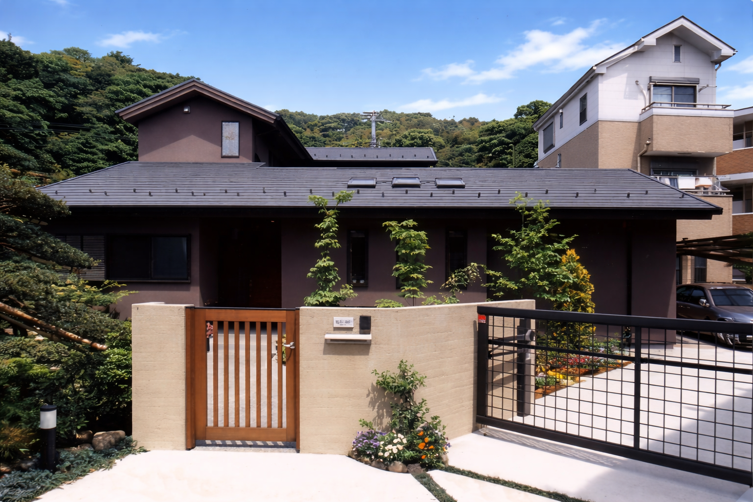 横浜市で昔ながらの和の雰囲気が漂う 和風モダン住宅