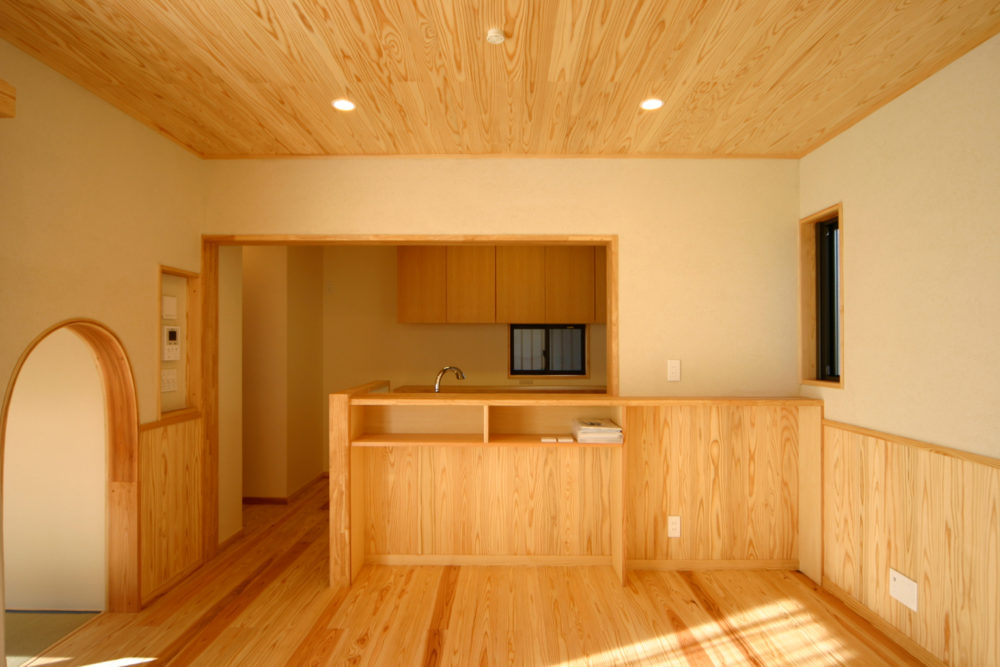所沢市で23坪に建つ暮らしやすい工夫満載の木の家